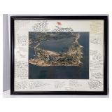 Signed Photograph of Fort Monroe Virginia