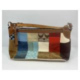 Coach Plaza Patchwork Bag