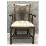 Henkel Harris Chippendale Style Armchair