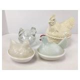 Hen on Nest Collection