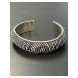 Large Sterling Cuff