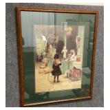 The Toy Stand Print by Victor Gilbert