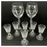 Eight Pieces of Waterford Crystal