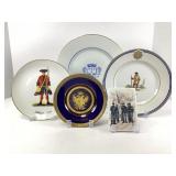 Collection of Military Commemorative Plates
