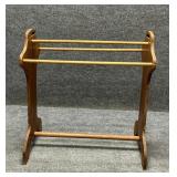 Wooden Handcrafted Quilt Rack