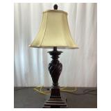 Resin Swirl Table Lamp