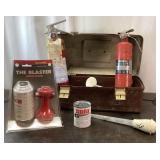 Assorted Boating Supplies in Tool Box