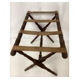 Folding Vintage Luggage Rack