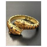 Kenneth J Lane Tiger Bracelet Watch