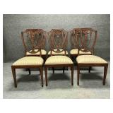 Henkel Harris Hepplewhite Shield Back Chairs