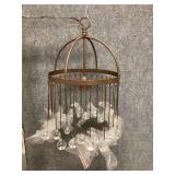 Wrought Iron Round Chandelier