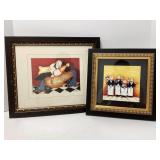 Happy Hour and Tango Framed Prints