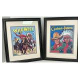 Two Western Themed Art Prints