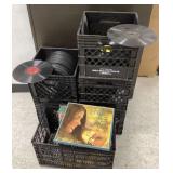 Large Lot of Records and Albums