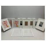 Ten 11x14 White Frames