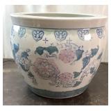 Chinese Porcelain Lotus Flower Jardiniere
