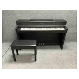 Black Wood Yamaha CFX Grand Piano Electric