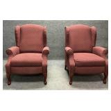 Pair of Lane Furniture Manual Recliners