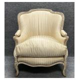 Vintage French Style Cream Colored Chair