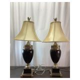 Pair of Urn Style Table Lamps