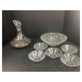 Wine Decanter, Fruit Bowl and Serving Bowls