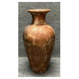 Large Vintage Style Terracotta Vase