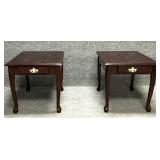 Pair of Queen Anne End Tables