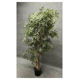 Artificial Ficus Green Tree with Artificial Leaves