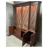 Baker Furniture Piece Inlaid China Cabinet