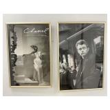 Two Framed Posters