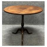 Antique Mahogany Tilt Top Table