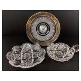 Silver Plate Crystal