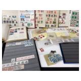 Six Stamp Books, Stamps, Unused Sleeves