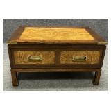 Vintage Knob Creek Campaign Style Table