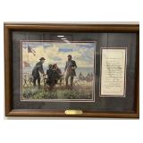 Framed Mort Kunstler Civil War Print