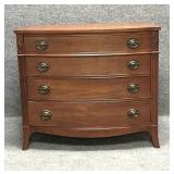Dixie Furniture Bow Front Chest