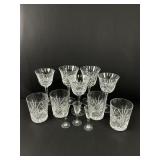 Assorted Crystal Glasses