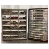 Two Hardware Storage Cases with Contents