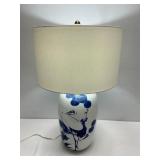 Blue and White Lamp
