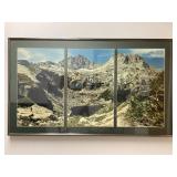 Framed Triptych Photograph