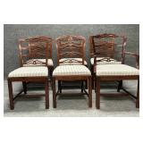 Set of Six Georgian Style Mahogany Dining Chairs