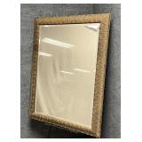 Large Vintage Intricate Gold Gilt Mirror