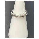 14 KT WG and Diamond Ring