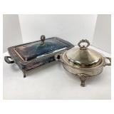 Silver Plate Serving Set
