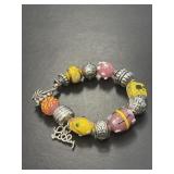 Sterling Lilly Pulitzer Beaded Bracelet