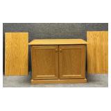 Oak Storage Cabinet