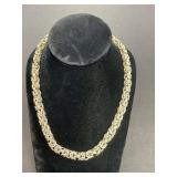 Sterling Byzantine Necklace