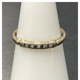 14 KT Vintage Diamond Band