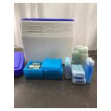 Coleman Cooler and Igloo Ice Blocks