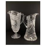 Crystal Cut Pitchers